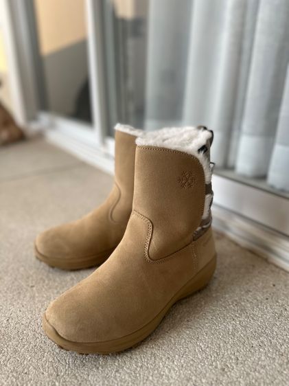 อื่นๆ หนัง PU UK 6 | EU 39 1/3 | US 7.5 เนื้อ รองเท้าบูทข้อกลาง Decatlon Size EU39  