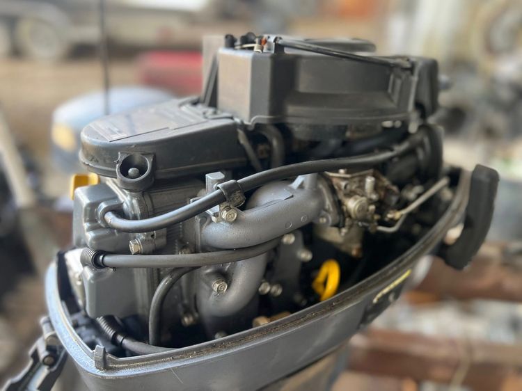 าย เครื่อง yamaha four stroke 8 แรงStart สองระบบ หาง 25 รูปที่ 3