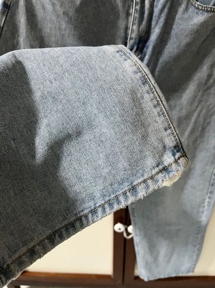 กางเกงยีนส์ขายาว ฟอก A006 รูปที่ 5