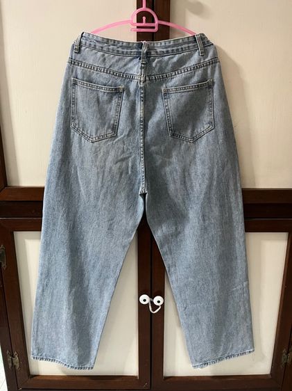 กางเกงยีนส์ขายาว ฟอก A006 รูปที่ 6
