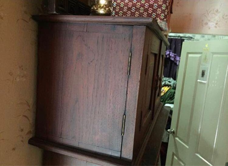 ตู้ไม้สักโบราณ รูปที่ 4