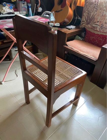 เก้าอี้ไม้สักโบราณ รูปที่ 2