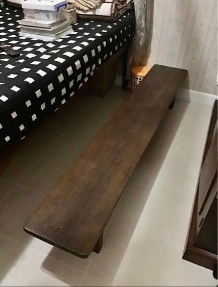 ม้านั่งยาวไม้สัก