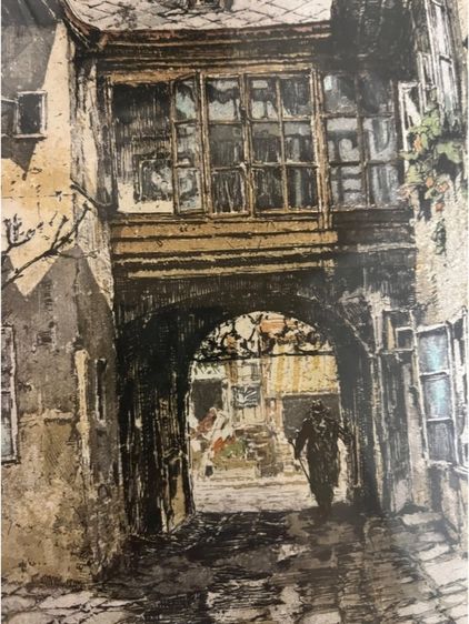 งานภาพพิมพ์ศิลปะ Color Etching บน Vellum รูปที่ 2