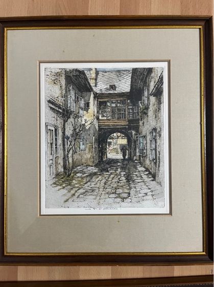 งานภาพพิมพ์ศิลปะ Color Etching บน Vellum