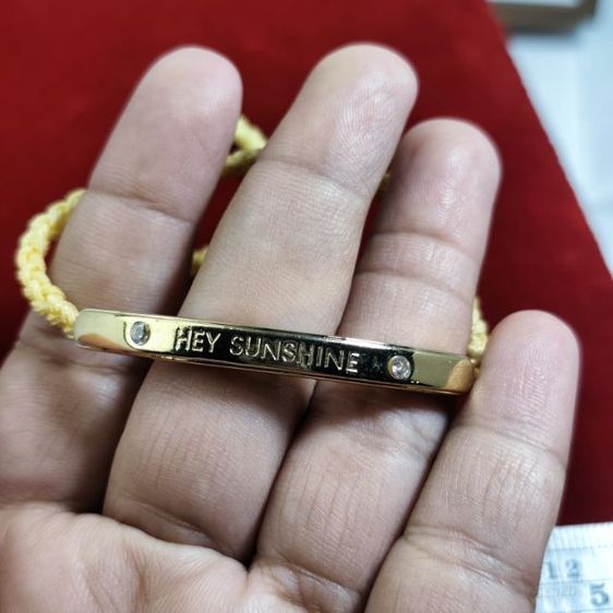 🔖ข้อมือแบรนด์ kate spade แท้ สีเหลืองพาสเทล สวยน่ารัก งานจากต่างประเทศ รูปที่ 2