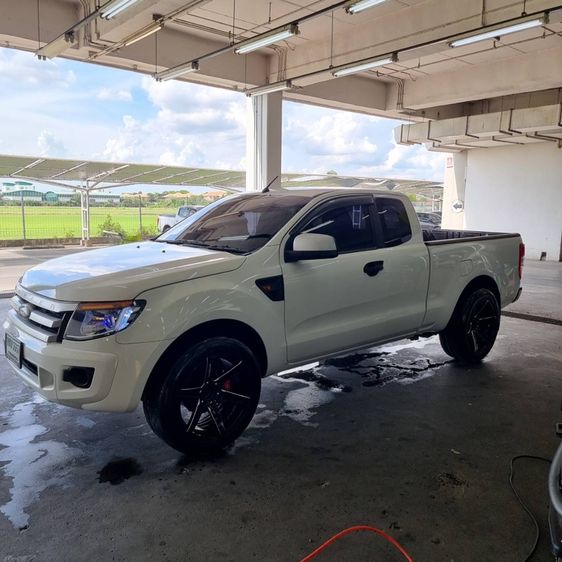 Ford Ranger 2015 2.2 XLS Pickup ดีเซล เกียร์ธรรมดา ขาว รูปที่ 4