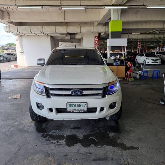 Ford Ranger 2015 2.2 XLS Pickup ดีเซล เกียร์ธรรมดา ขาว รูปที่ 3