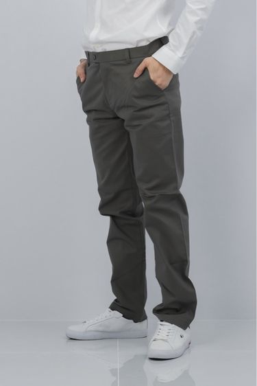 กางเกงสแล็คผู้ชายขากระบอกเล็กสีดำยี่ห้อ ARAYะ อารยะ สำหรับใส่ทำงาน นิสิตนักศึกษา รูปที่ 7