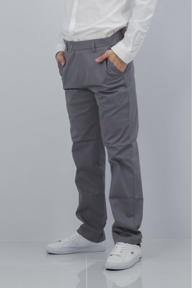 กางเกงสแล็คผู้ชายขากระบอกเล็กสีดำยี่ห้อ ARAYะ อารยะ สำหรับใส่ทำงาน นิสิตนักศึกษา รูปที่ 2