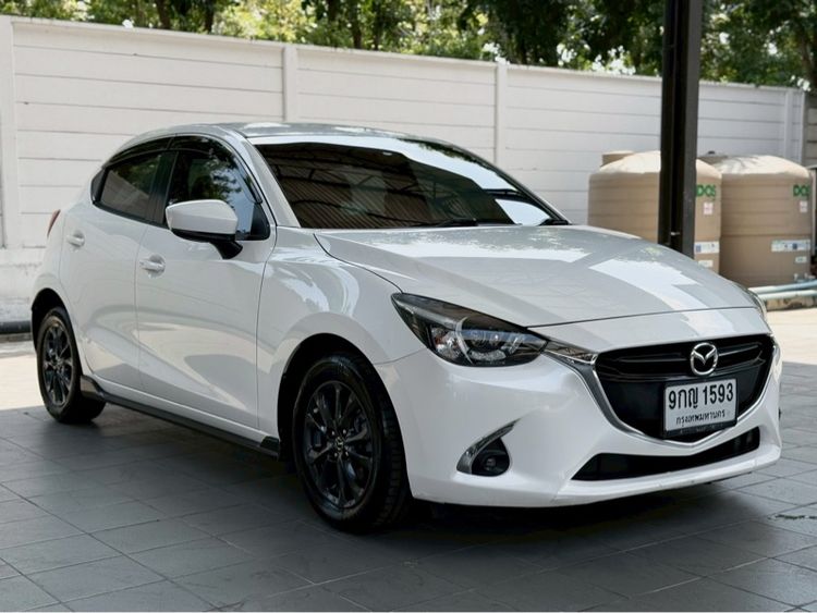Mazda Mazda 2 2019 1.3 Sports High Connect Sedan เบนซิน ไม่ติดแก๊ส เกียร์อัตโนมัติ ขาว รูปที่ 2