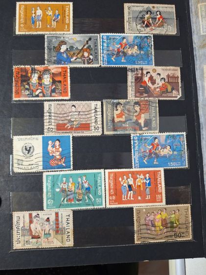 แสตมป์เก่าเก็บ (ใช้แล้ว) ทรงคุณค่า 193 ดวง รูปที่ 8