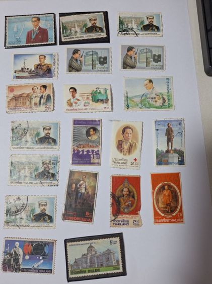 แสตมป์เก่าเก็บ (ใช้แล้ว) ทรงคุณค่า 193 ดวง รูปที่ 3