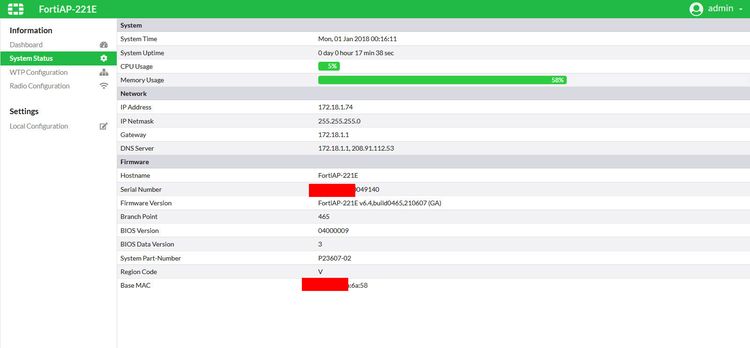 ขอคนใช้เป็นนะครับ FortiAP-221E อุปกรณ์ครบ ราคาถูก  รูปที่ 3