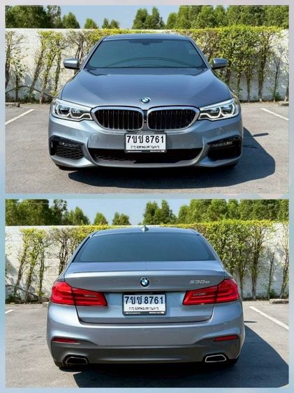 BMW Series 5 2021 530e Sedan ปลั๊กอินไฮบริด (PHEV) ไม่ติดแก๊ส เกียร์อัตโนมัติ เทา รูปที่ 3