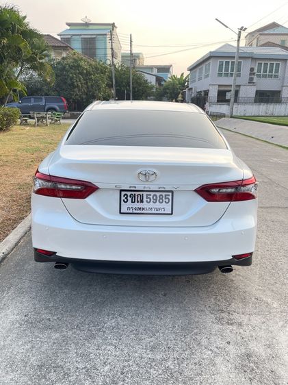 Toyota Camry 2022 2.5 G Sedan เบนซิน ไม่ติดแก๊ส เกียร์อัตโนมัติ ขาว รูปที่ 3