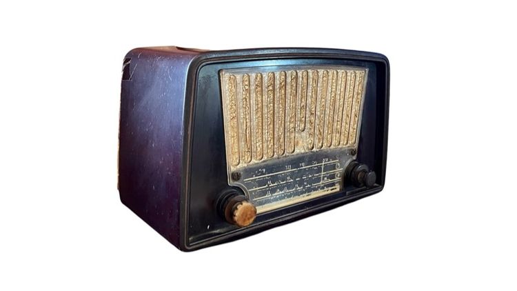 วิทยุโบราณ ไม้มีน้ำหนัก radio vintage  รูปที่ 4