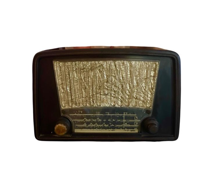 วิทยุโบราณ ไม้มีน้ำหนัก radio vintage  รูปที่ 2