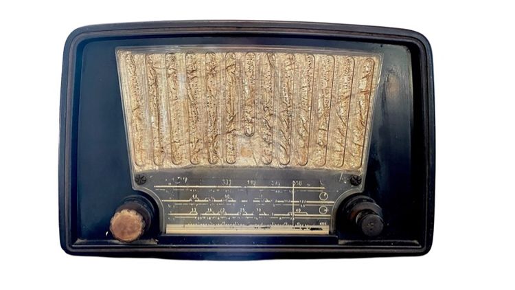 วิทยุโบราณ ไม้มีน้ำหนัก radio vintage 