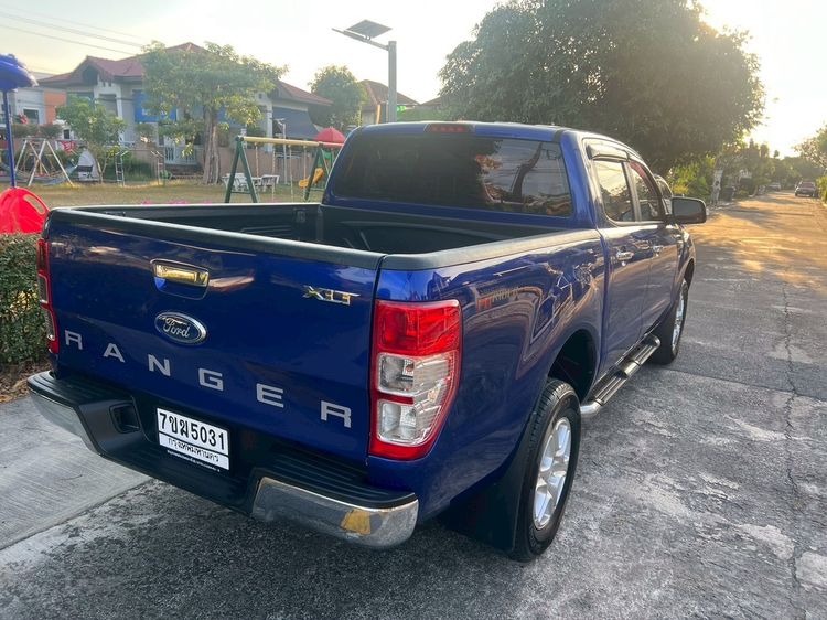 Ford Ranger 2013 2.2 Hi-Rider XLT Pickup ดีเซล ไม่ติดแก๊ส เกียร์ธรรมดา น้ำเงิน รูปที่ 4