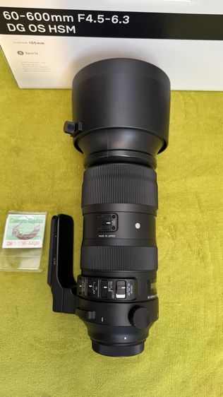 SIGMA 60-600 F4.5-6.3 DG OS (Sport) for Canon รูปที่ 5