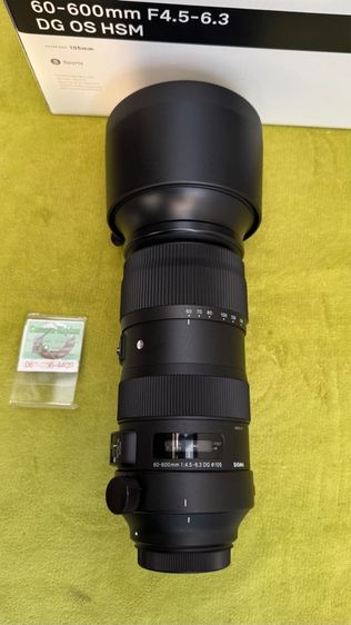 SIGMA 60-600 F4.5-6.3 DG OS (Sport) for Canon รูปที่ 2