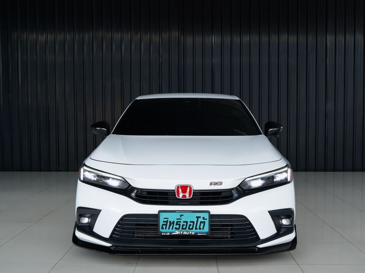 Honda Civic 2021 1.5 RS Sedan เบนซิน ไม่ติดแก๊ส เกียร์อัตโนมัติ ขาว รูปที่ 2