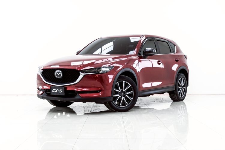 รถ Mazda CX-5 2.2 XDL 4WD สี แดง