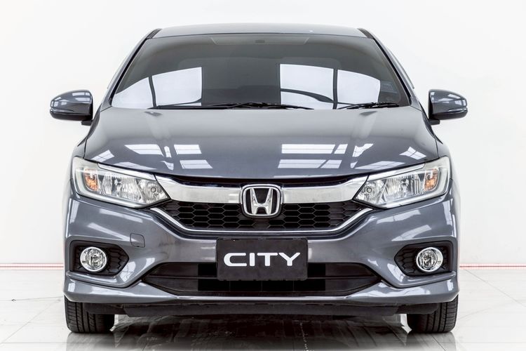 Honda City 2017 1.5 V Plus i-VTEC Sedan เบนซิน ไม่ติดแก๊ส เกียร์อัตโนมัติ เทา รูปที่ 4