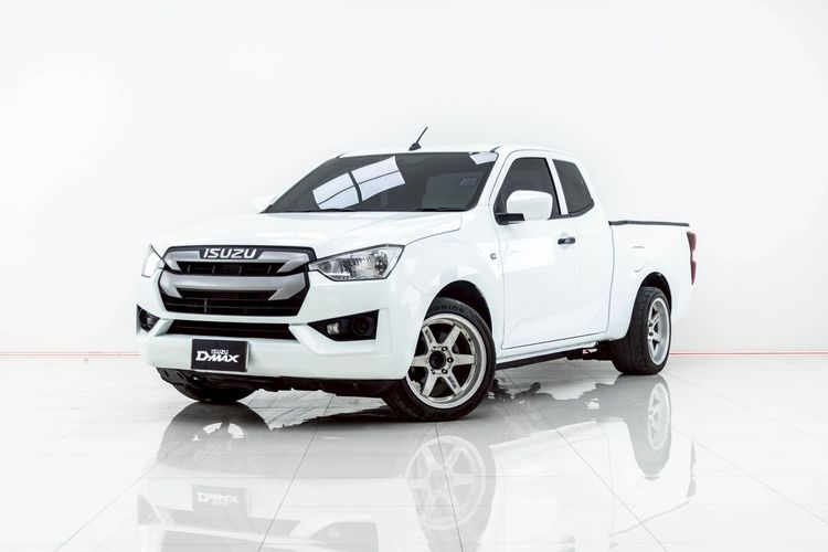 Isuzu D-MAX 2019 1.9 S Pickup ดีเซล ไม่ติดแก๊ส เกียร์ธรรมดา ขาว