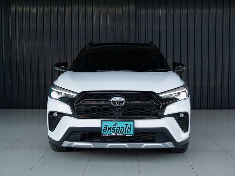 Toyota Corolla Cross 2024 1.8 HEV GR Sport Utility-car ไฮบริด ไม่ติดแก๊ส เกียร์อัตโนมัติ ขาว รูปที่ 2