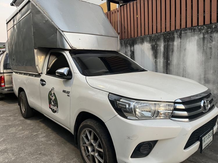 Toyota Hilux Revo 2016 Pickup ดีเซล ไม่ติดแก๊ส เกียร์ธรรมดา ขาว รูปที่ 2