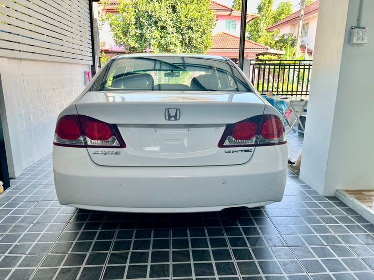 Honda Civic 2011 1.8 E i-VTEC Sedan เบนซิน ไม่ติดแก๊ส เกียร์อัตโนมัติ ขาว รูปที่ 4