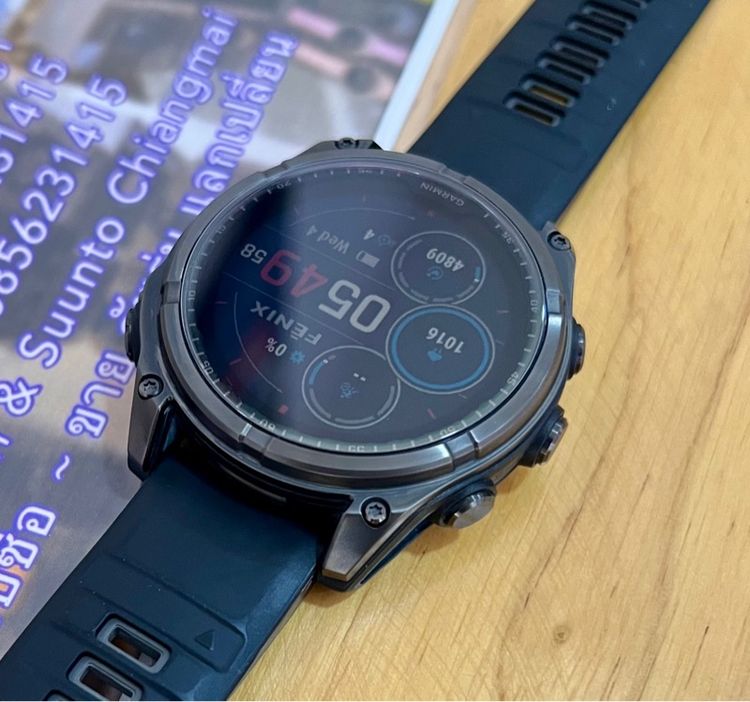 Garmin Fenix 8 จอ 47 mm Sapphire Solar รูปที่ 5