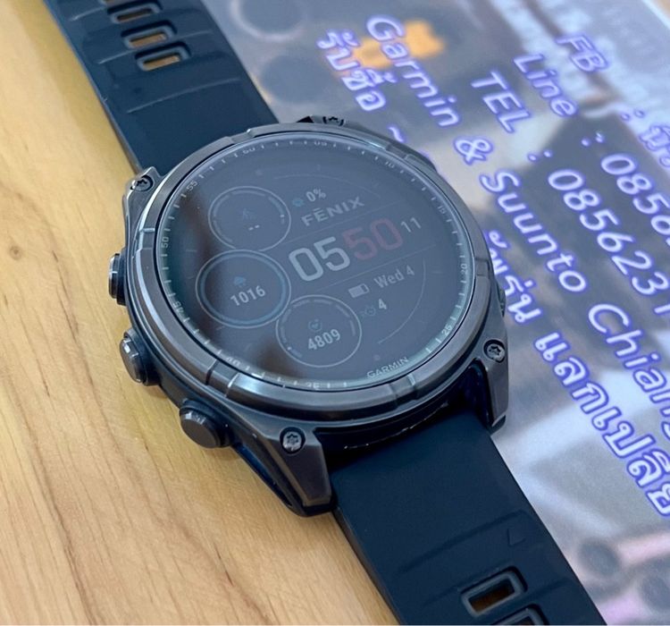 Garmin Fenix 8 จอ 47 mm Sapphire Solar รูปที่ 7