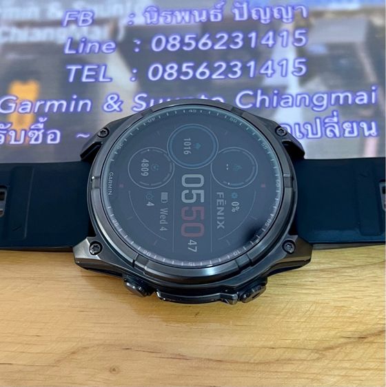Garmin Fenix 8 จอ 47 mm Sapphire Solar รูปที่ 9