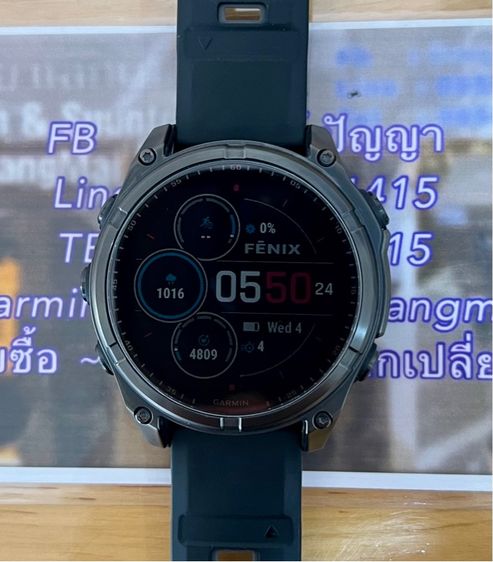 Garmin Fenix 8 จอ 47 mm Sapphire Solar