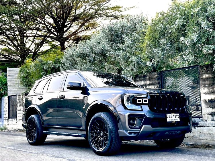 Ford Everest 2024 2.0 Turbo Trend Utility-car ดีเซล ไม่ติดแก๊ส เกียร์อัตโนมัติ ดำ รูปที่ 2