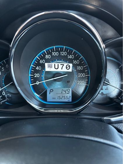 Toyota Vios 2014 1.5 E Sedan เบนซิน ไม่ติดแก๊ส เกียร์อัตโนมัติ แดง รูปที่ 4