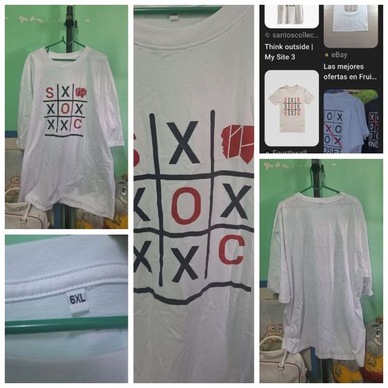 เสื้อยืดไซส์ใหญ่พิเศษ 6XL (มือ 1 แกะถุง)
สภาพใหม่ 💯