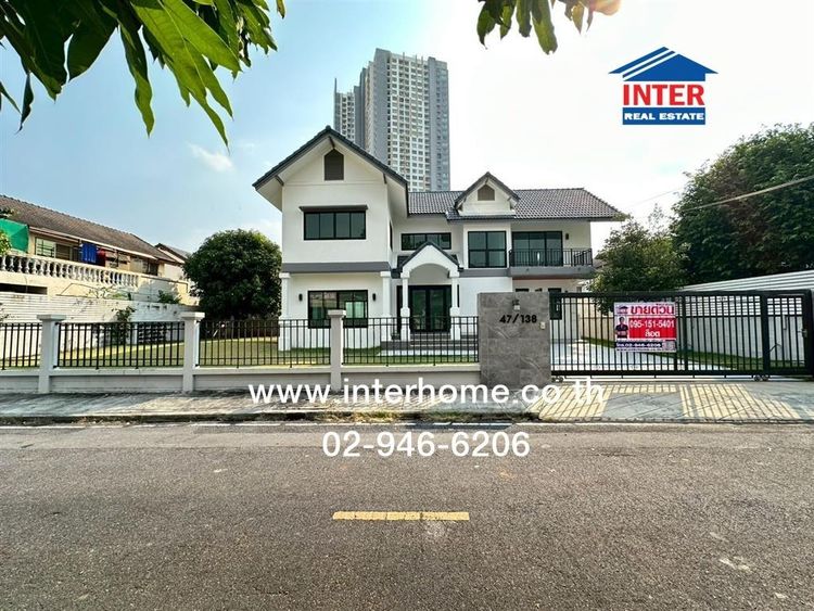 บ้านเดี่ยว 2 ชั้น 108 ตร.ว. หมู่บ้านกฤษดานคร 10 ใกล้เซ็นทรัล เวสต์เกต ถนนรัตนาธิเบศร์ ถนนกาญจนาภิเษก บางใหญ่ นนทบุรี