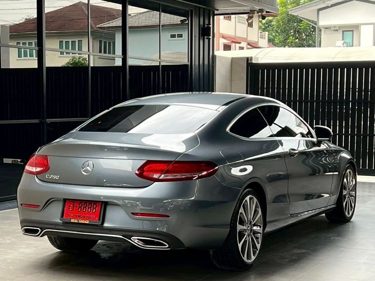 Mercedes-Benz C-Class 2018 C250 Sedan เบนซิน ไม่ติดแก๊ส เกียร์อัตโนมัติ เทา รูปที่ 4