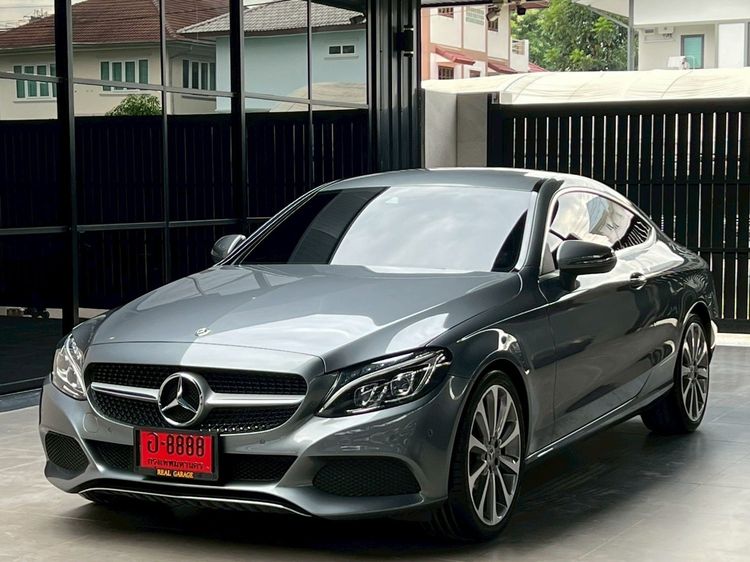 Mercedes-Benz C-Class 2018 C250 Sedan เบนซิน ไม่ติดแก๊ส เกียร์อัตโนมัติ เทา