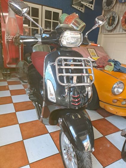 ขาย New vespa sprint150 ทะเบียนโอน รูปที่ 13