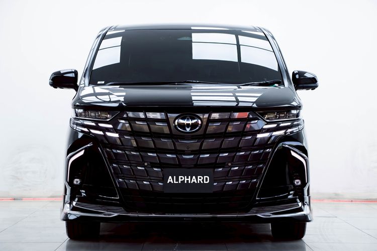 Toyota Alphard 2025 2.5 Utility-car ไฮบริด ไม่ติดแก๊ส เกียร์อัตโนมัติ ดำ รูปที่ 4