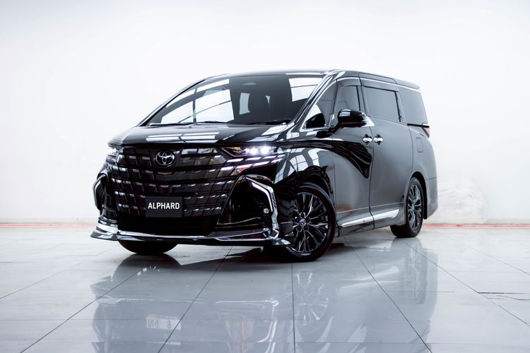 รถ Toyota Alphard 2.5 สี ดำ