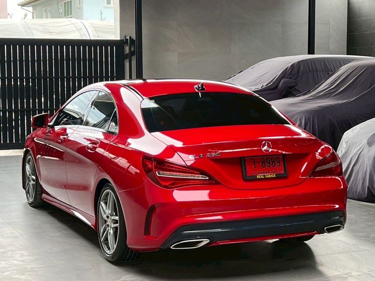 Mercedes-Benz CLA-Class 2017 CLA250 AMG Sedan เบนซิน ไม่ติดแก๊ส เกียร์อัตโนมัติ แดง รูปที่ 4