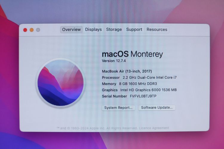 MacBook Air Core i7 2017 13" 8.256GB - ID26020048 รูปที่ 4