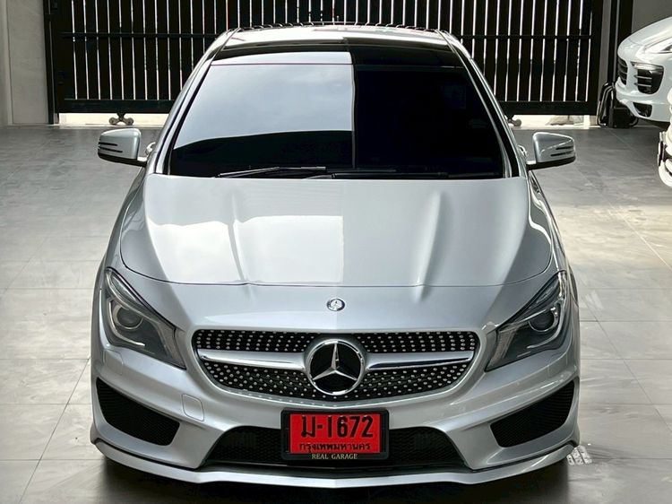 Mercedes-Benz CLA-Class 2017 CLA250 AMG Sedan เบนซิน ไม่ติดแก๊ส เกียร์อัตโนมัติ เทา รูปที่ 3