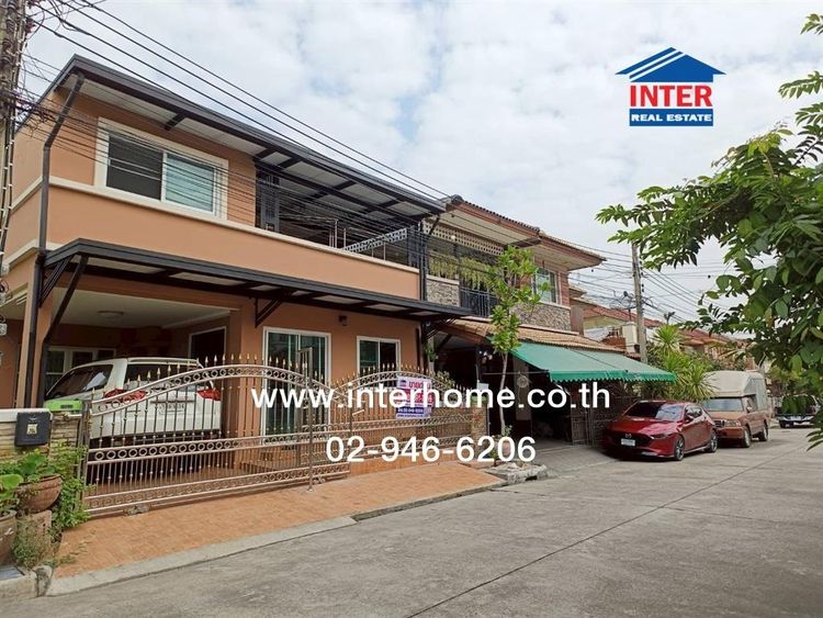 บ้านเเฝด 2 ชั้น 36.6 ตร.ว. หมู่บ้านชวนชื่น ปิ่นเกล้า-วงแหวน ใกล้โลตัส บางใหญ่ ถนนกาญจนาภิเษก ถนนสำเร็จพัฒนา2027 บางกรวย นนทบุรี รูปที่ 3